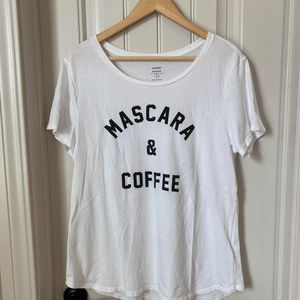White Graphit Tee